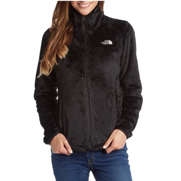 The North Face Jackets & Blazers - The North Face Osito Jacket Black Full Zip XL Fuzzy Soft Winter Snow